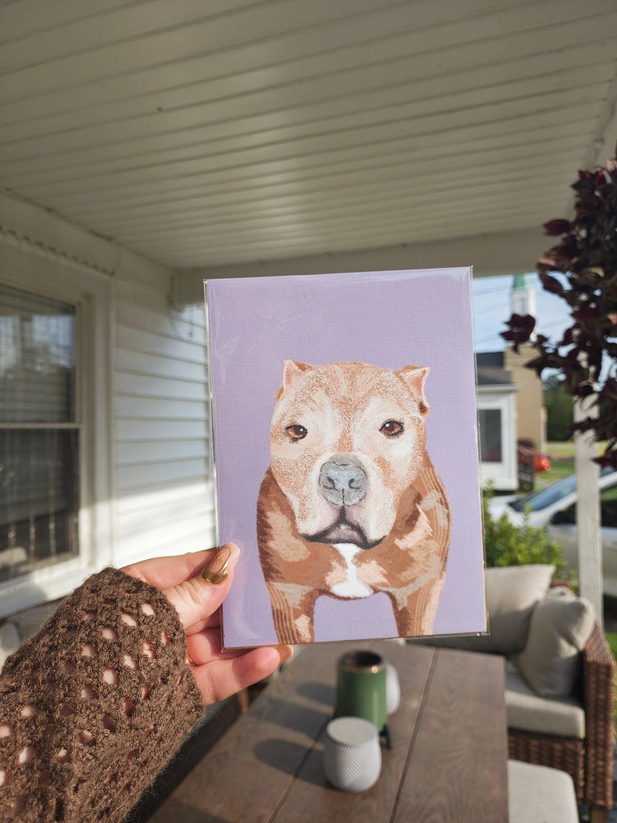 Hand Drawn Custom Pet Portrait Print – Whimsical Animal Illustration, Procreate Art